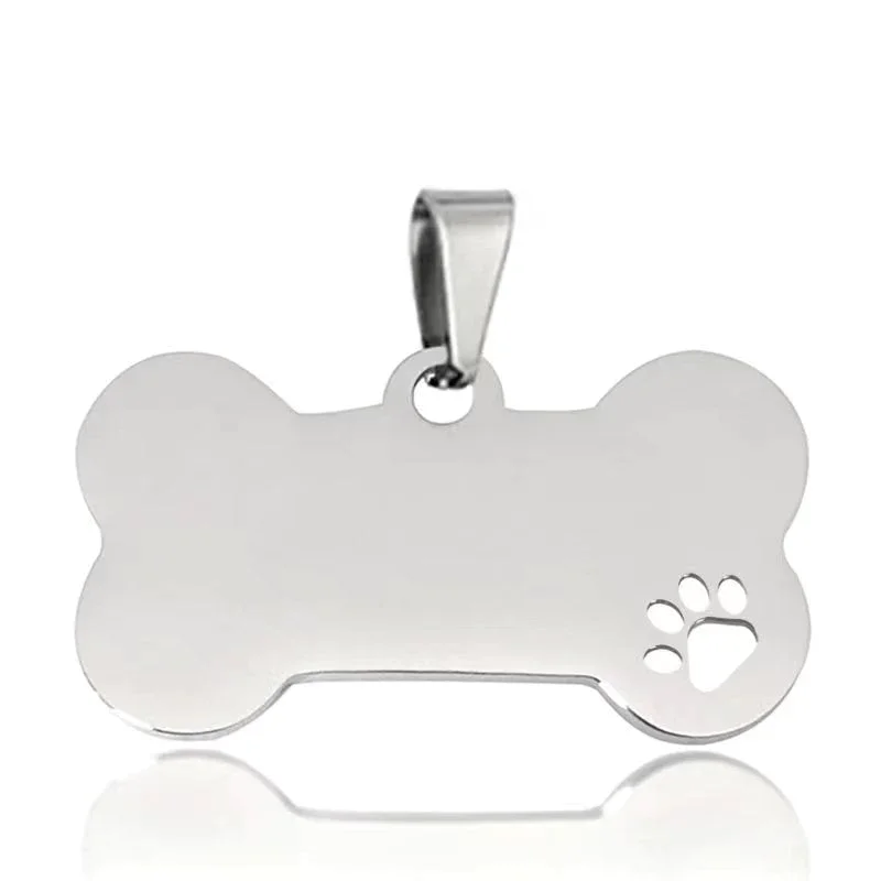 Stainless Steel Dog Tag For DIY Personalized Name For CO2 Fiber Semi-conductor Laser Marking Engraving Machine TS2 TTS-55