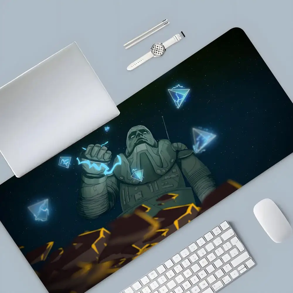 Lunar Lander Beyond Mouse Pad Cartoon Lockedge Large Gaming Pad Computer Gamer Keyboard Mouse Mat Desk Mousepad for PC Desk Pad