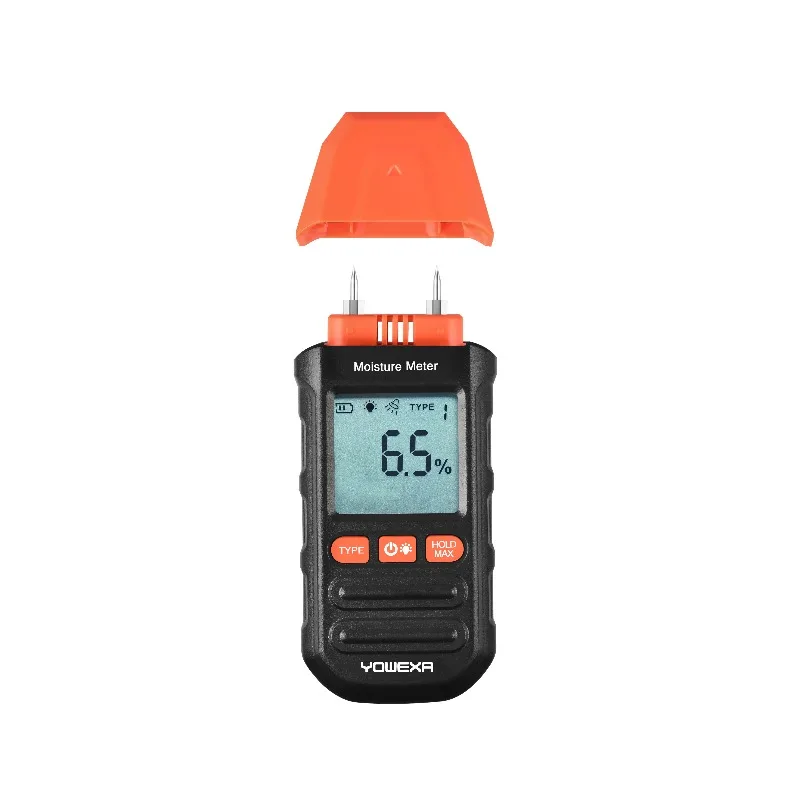 YW-212L Digital Portable Wood Humidity Tester Hygrometer Timber Damp Detector Tree Density Wood Moisture Meters