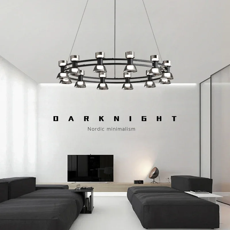 Imagem -02 - Nordic Led Glass Chandelier Luzes Suspensas de Teto de Luxo Decoração para Casa e Sala Luminárias de Quarto