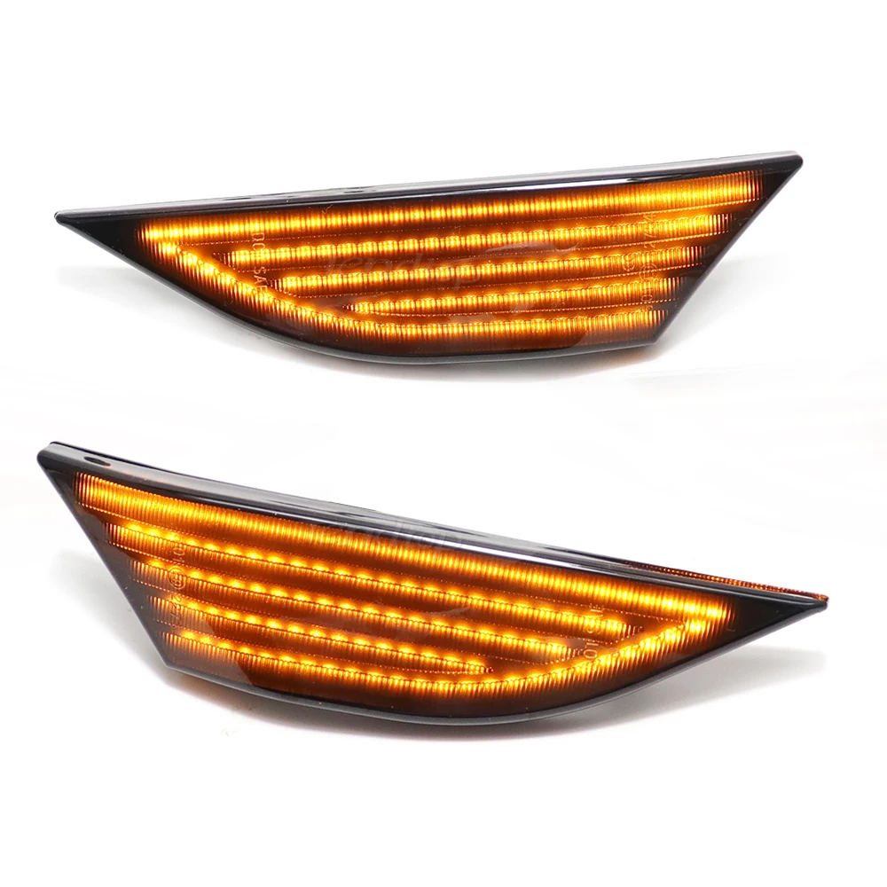 Dynamic Amber Repeat Blinker Front Fender Side Marker Lights Turn Signal For Porsche 991 911 Boxster Cayman 982 981 718 Spyder
