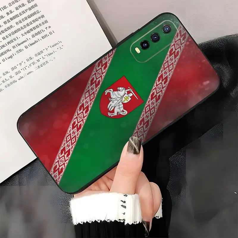 Belarus Flag Phone Case For VIVO Y31 Y95 Y93 Y20 Y15 V19 V21e V17 V15 Pro X70 IQOO 9 U5 Back Shockproof Shell