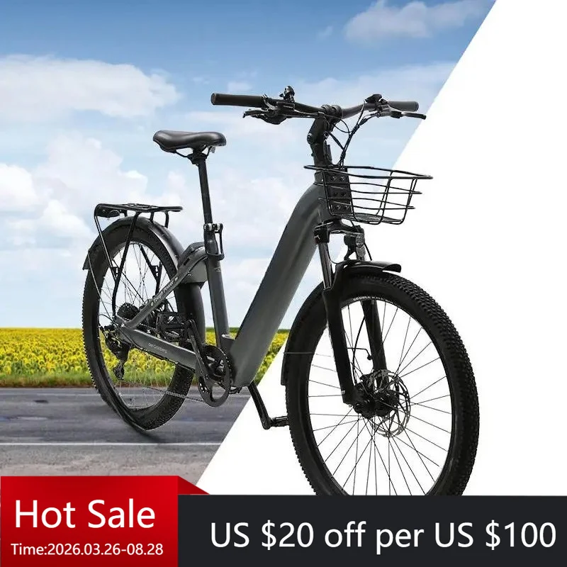 

Tc TXED hot-selling 27.5-inch 250W motor, comfortable rear-wheel drive 14.5AH lithium battery, high-quality electric city bike
