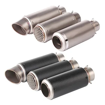 51mm 61mm motocykl tłumik rury wydechowej DB zabójca lewego prawego boczne uniwersalny dla ER6N SV650 CRF230 Z800 R1 CB650F CB1000R MT07