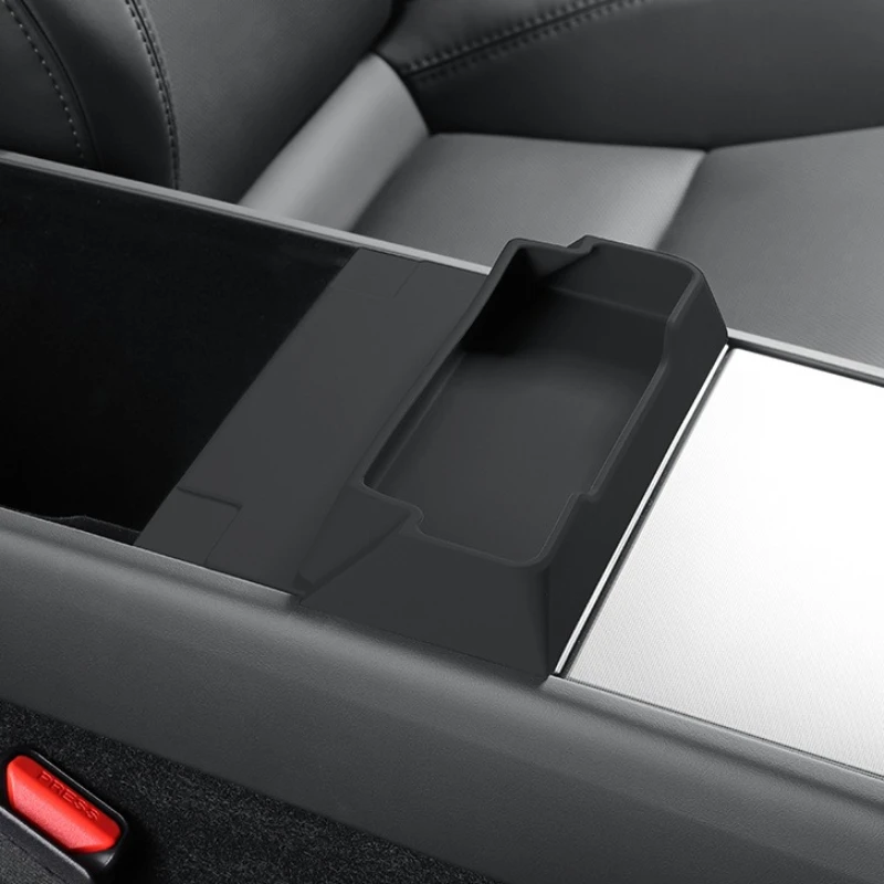 

For Tesla Model Y Juniper/Launch 2025 Car Storage Box Central Console Glasses Storage Tray Organizer Accessories