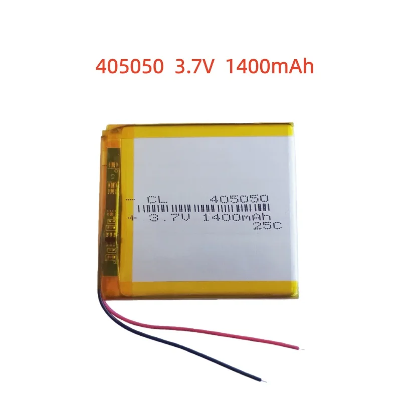 405050 3.7V battery 1400mAh For smart home air purifier conditioner suit massager soft-pack smart home alarm LED lamp batteries