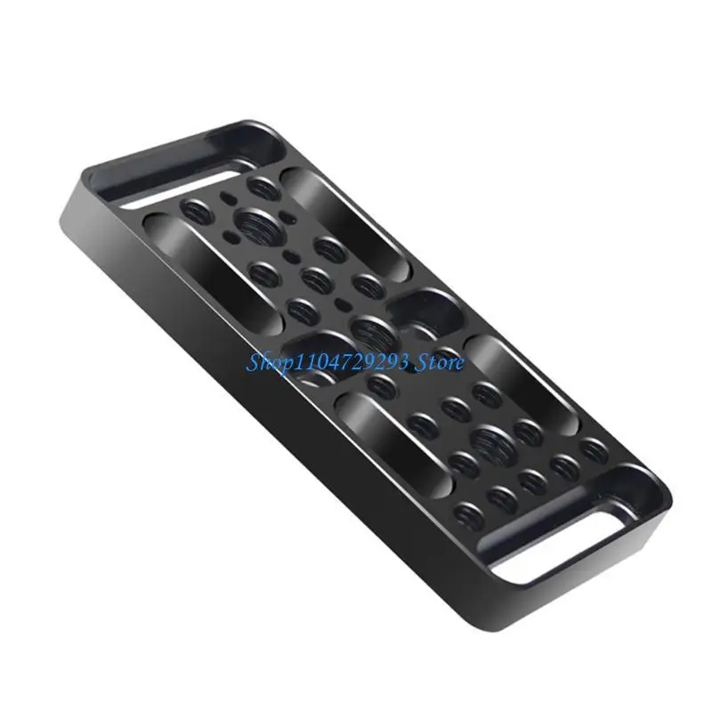 

Y2GD Quick Release Cheese Plate with 1/4 Holes and 3/8 Tripod Mount for DSLR Cameras