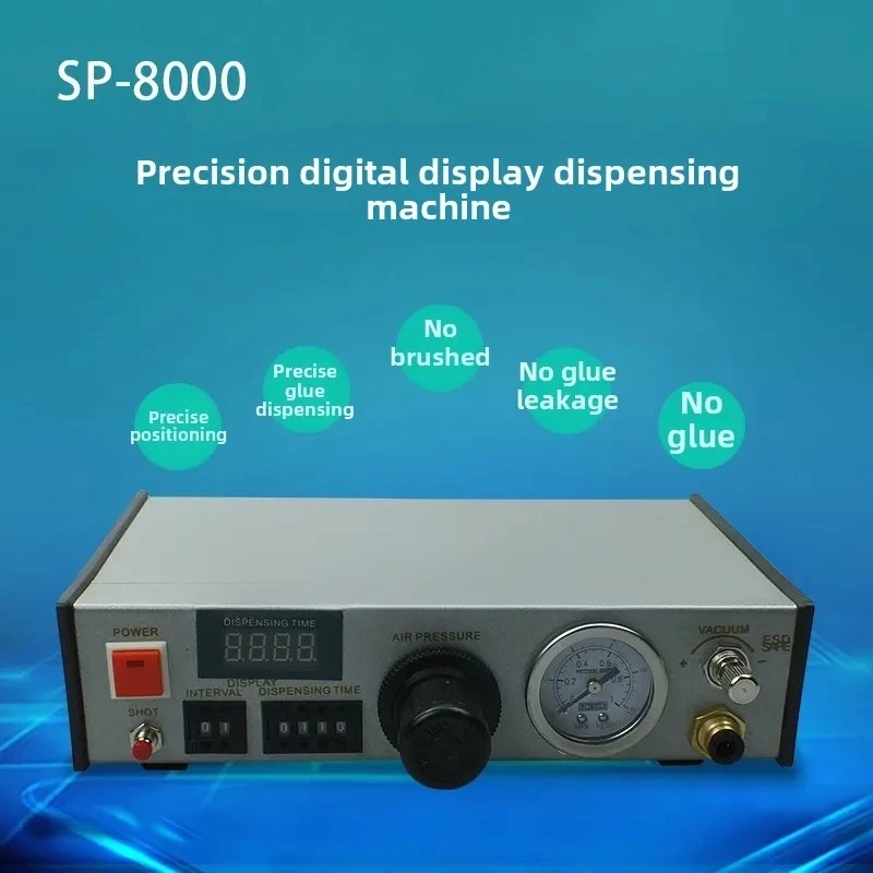 Dispenser Digital Display SP-8000 Dispensing Controller 502 Glue Hot Melt Adhesive Silicon