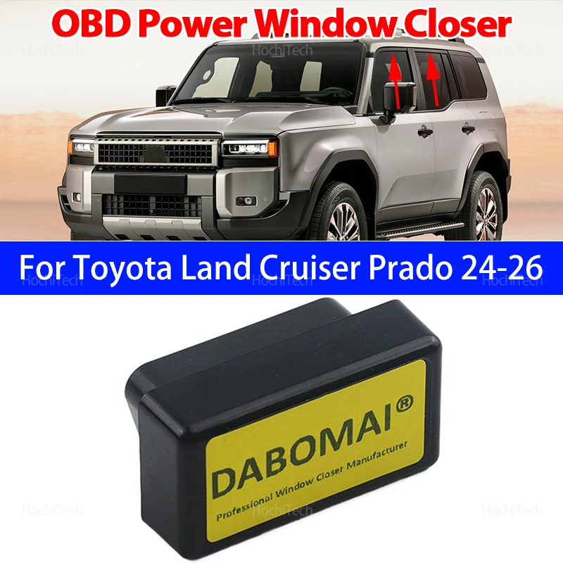 For Toyota Land Cruiser Prado LC250 J250 2024 2025 2026 Intelligent Window Open Closer Glass Lift Module Auto Window Regulator