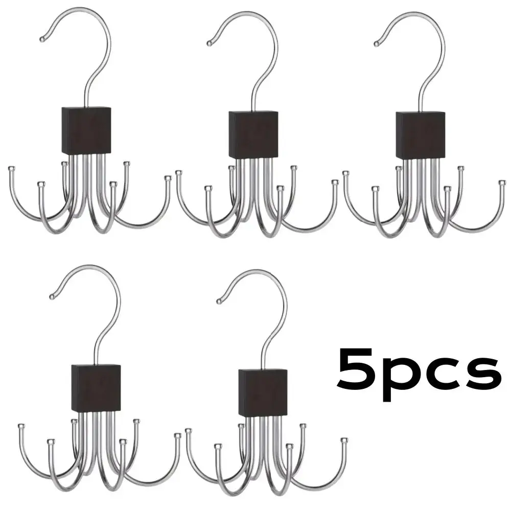 360 Rotating Storage Hanger Hook for Belts and Ties