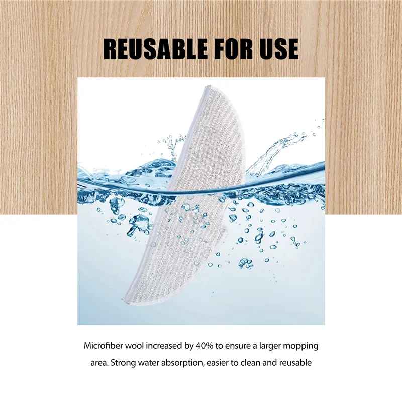 10 قطعة تغطية كاملة تنظيف الملابس ل Xiaomi Roborock S5 S50 S51 S55 S6 S6 MAXV S5 MAX مكنسة كهربائية-A58E