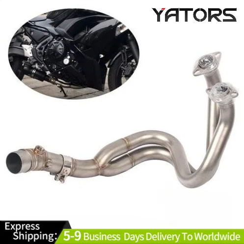 

For Kawasaki Ninja 650 Z650 EX650 Modified System Exhaust Front Header Link Pipe Exhausts Pipes
