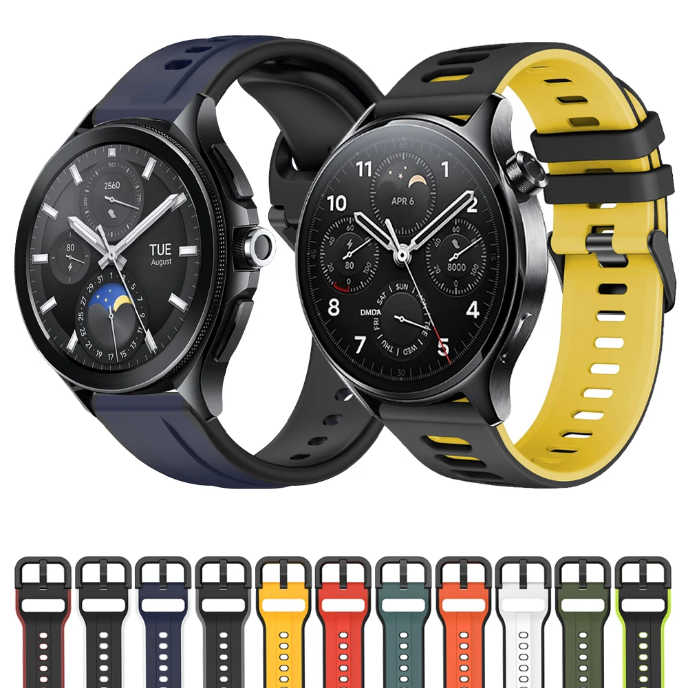 22mm Watch band For Xiaomi Watch 2 Pro /Color 2 Smartwatch Bracelet Correas Mi Watch S3 S2 46mm S1 Active /Pro Sport Watch Strap