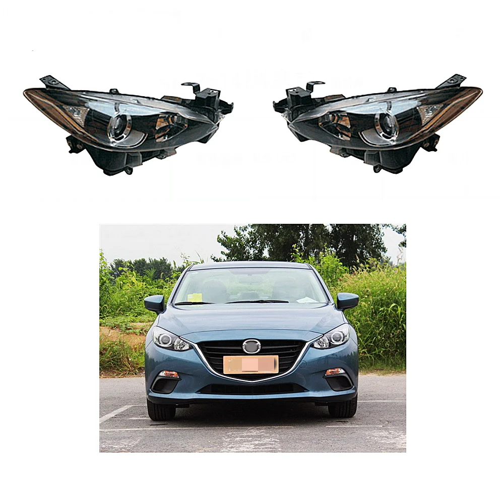 

Original Style Headlamps For 3 AXELA 2014-2016 Halogen Head Lights Headlights