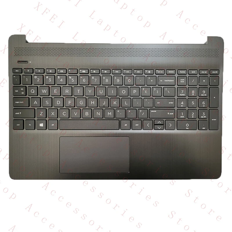 Reposamanos con teclado y panel táctil C Shell L60339-001 para HP 15-DY TPN-Q222
