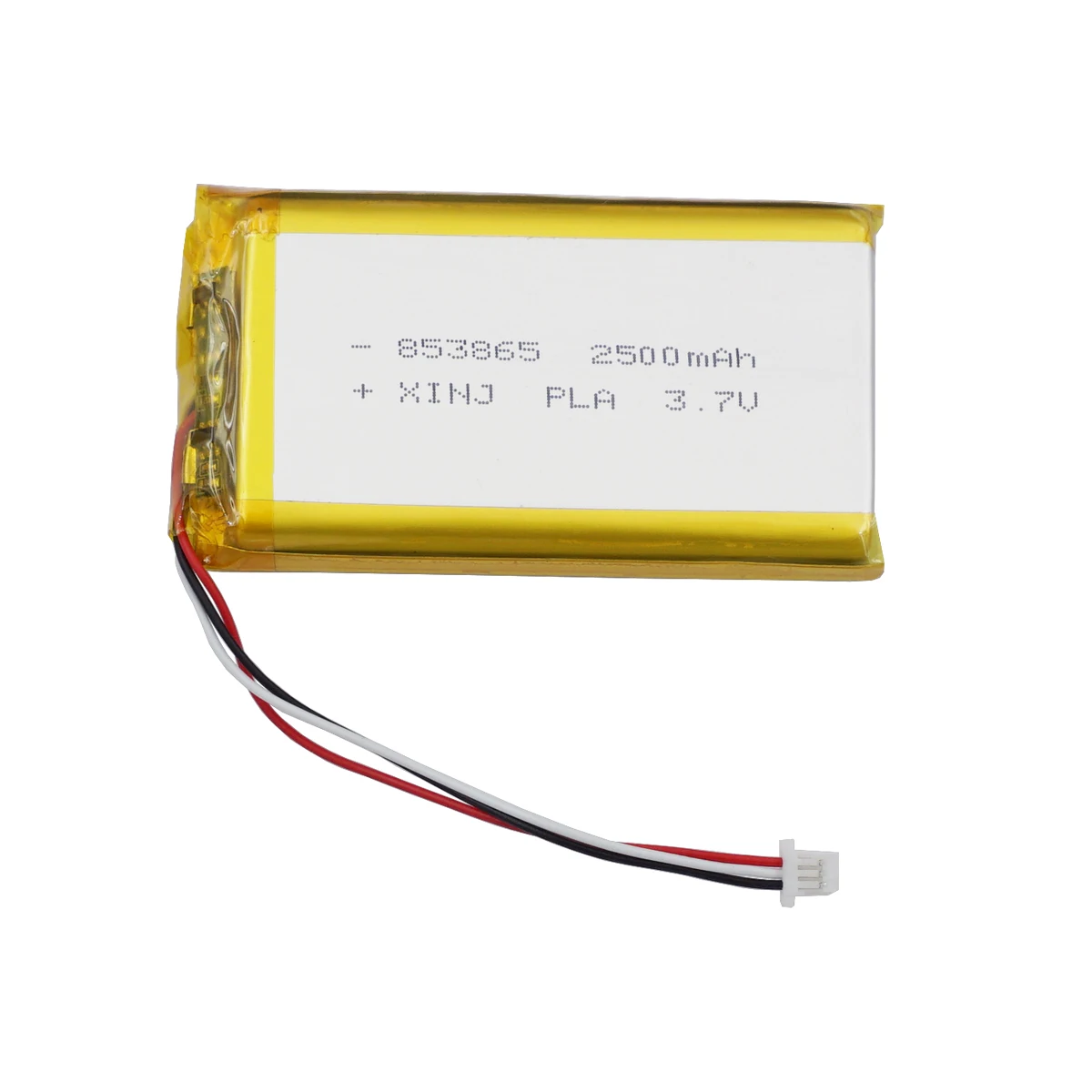 بطارية ليثيوم بوليمر قابلة لإعادة الشحن ، 3 أسلاك ثيرمستور ، JST ، موصل 3Pin ، ، GPS ، تابلت ، PC ، 57ah ، 9.25wh ،