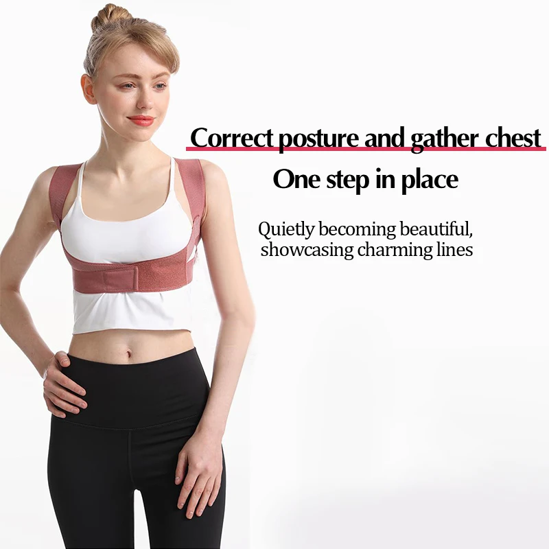 1 pcs Back Corrector Invisible Pose Correction Belt For Adult Child Opening Shoulder Beauty Device