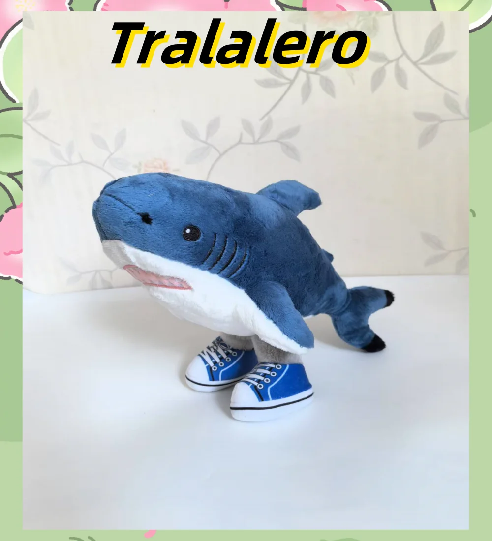 

Hot Italian Brainrot Tralalero Tralala Plush Doll Anime Stuffed Soft Cushion Pillow Peripheral Toy Fans Custom Gift