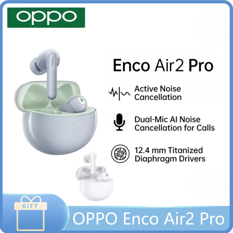 OPPO Enco Air2 Pro | Up to 28 Hours of Listening Time | Active Noise Cancellation | Diving into the Scene