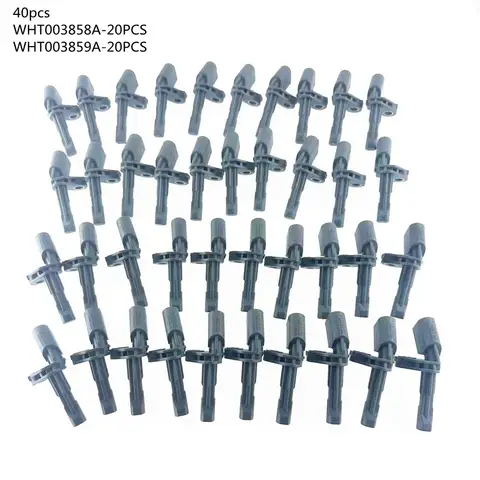 SCJYRXS Qty40  Grey Rear Right ABS Speed Sensor WHT003858A for VW Golf MK6 Passat B6 B7 Eos CC Auid Q3 WHT 003 859A