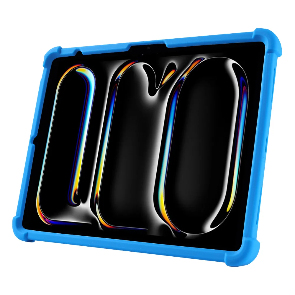 Case For New iPad Pro 13 Inch (2024 Model, 7th Generation) Tablet Safe Shockproof Silicone Stand Cover