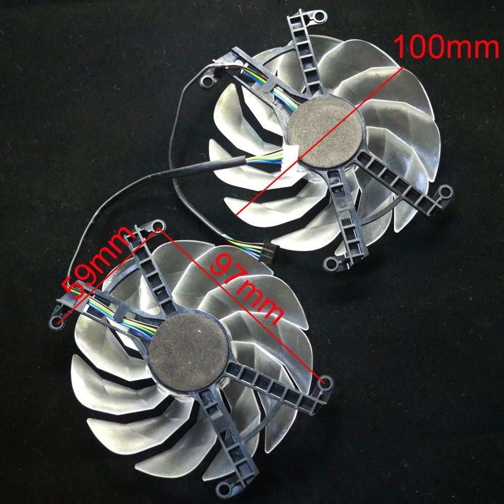 GF10012H12SPA 12V 0.5A 100mm VGA Fan For GALAXY RTX3060ti RTX3070 3070ti EX Black Graphics Card Cooler Cooling Fan