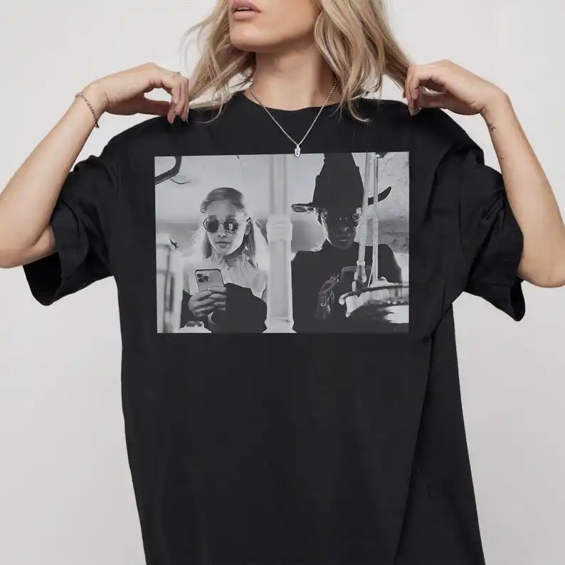 قميص صور ريترو من فيلم الشريرة، تي شيرت موسيقي شريري، Elphaba And Glinda، Glinda The Good، The Wicked Witch، قميص فيلم المعالج #3