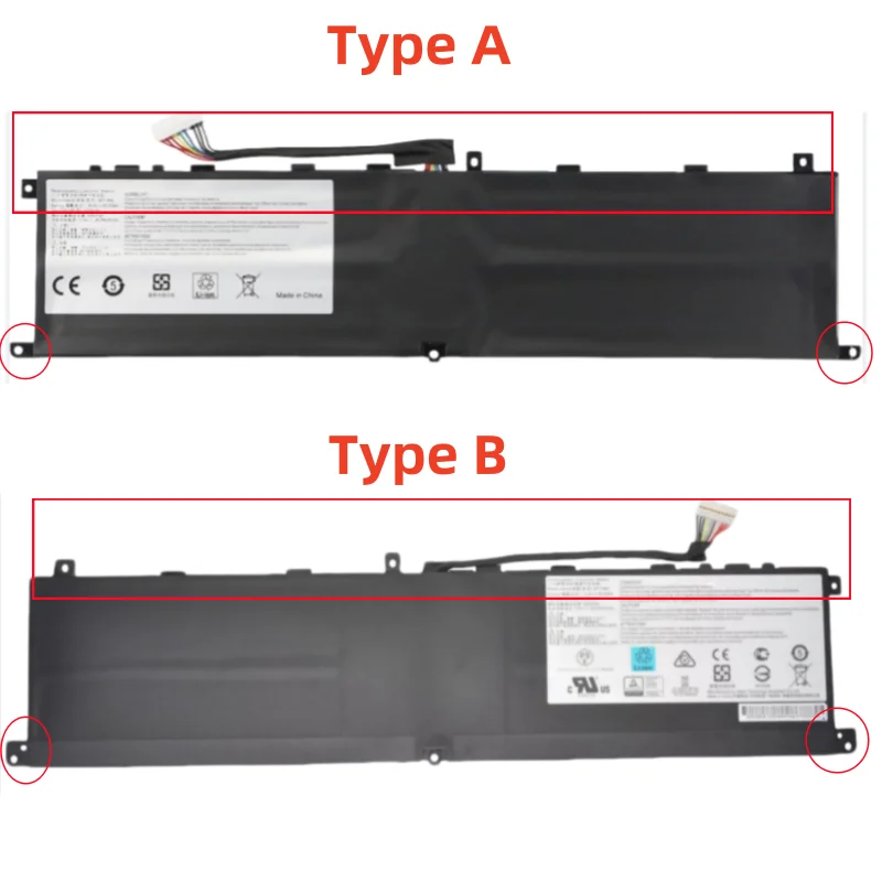 New 15.2V 80.25Wh BTY-M6L Laptop Battery For MSI GS65 GS75 Stealth Thin 8RF 8RE PS63 P65 P75 Creator 8RC 8SC 9SC 9SE MS-16Q3