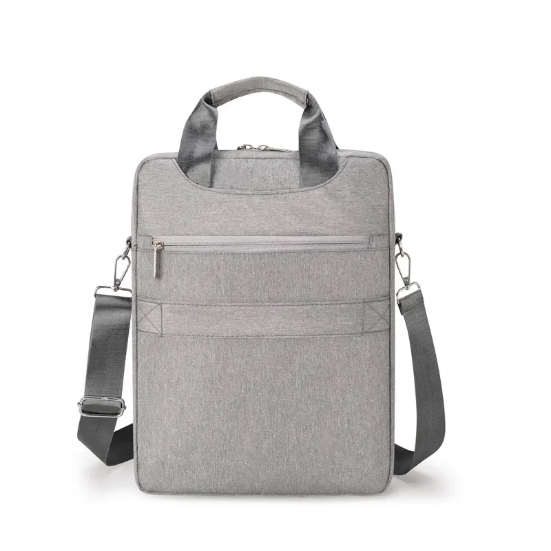 Bolsa de ordenador de 14 pulgadas para hombre, mochila Diagonal para Notebook, bolso de viaje de tela Oxford para negocios, novedad