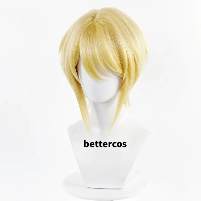 ويليام جيمس موريارت تأثيري أنيمي موريارتي باتريوت شقراء قصيرة مقاومة للحرارة الشعر الاصطناعية + غطاء شعر مستعار مجاني GF؛ M7EFD؛ 5D #1