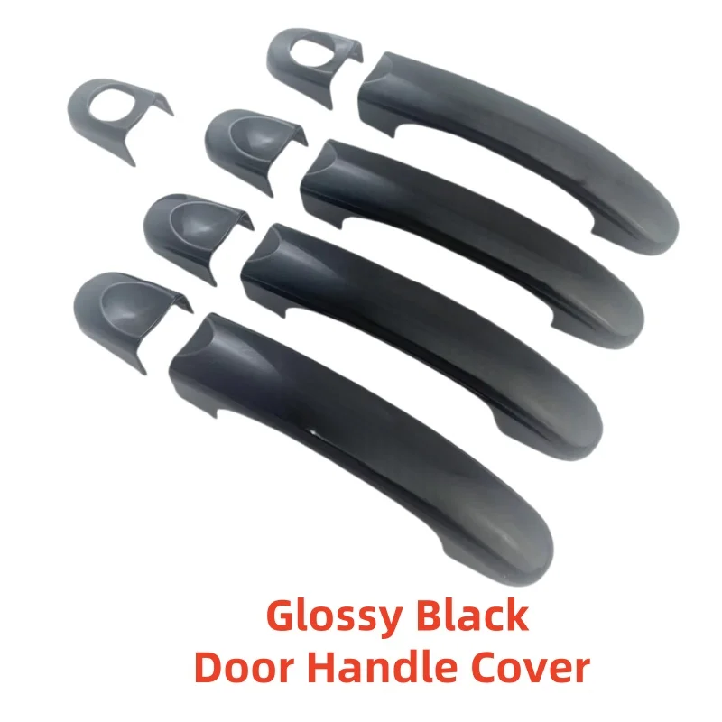 Brand New ABS Gloss Black Car Accessory Door Handle Bowl Cover Trim Paste Style For Volkswagen Caddy T5 T6 2003 2004 2015 - 2019