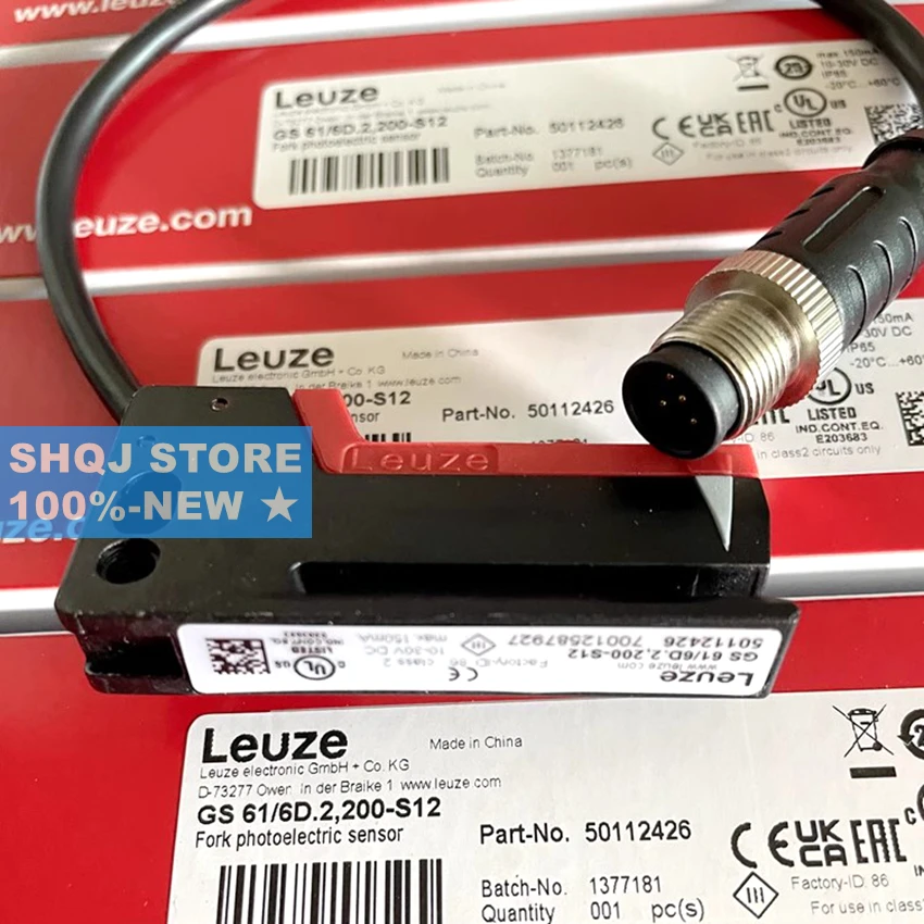 Leuze 100%-NEW GS 61/6D 63B/6D.3-S8 61/6D.2 61/6.2 61/6 61/6D.2-200-S12 61/6D-S8 6D.2-S8 original