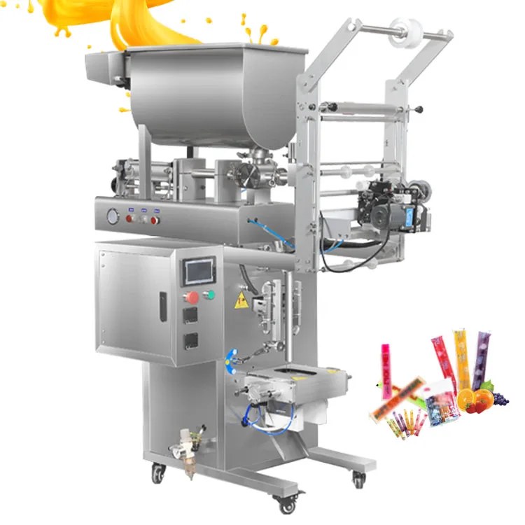 

Hot Selling Packaging Fruit Juice Filling and Liquid Packing Machine Sealing Machines Plastic Packaging Pneumatic 95 150mm