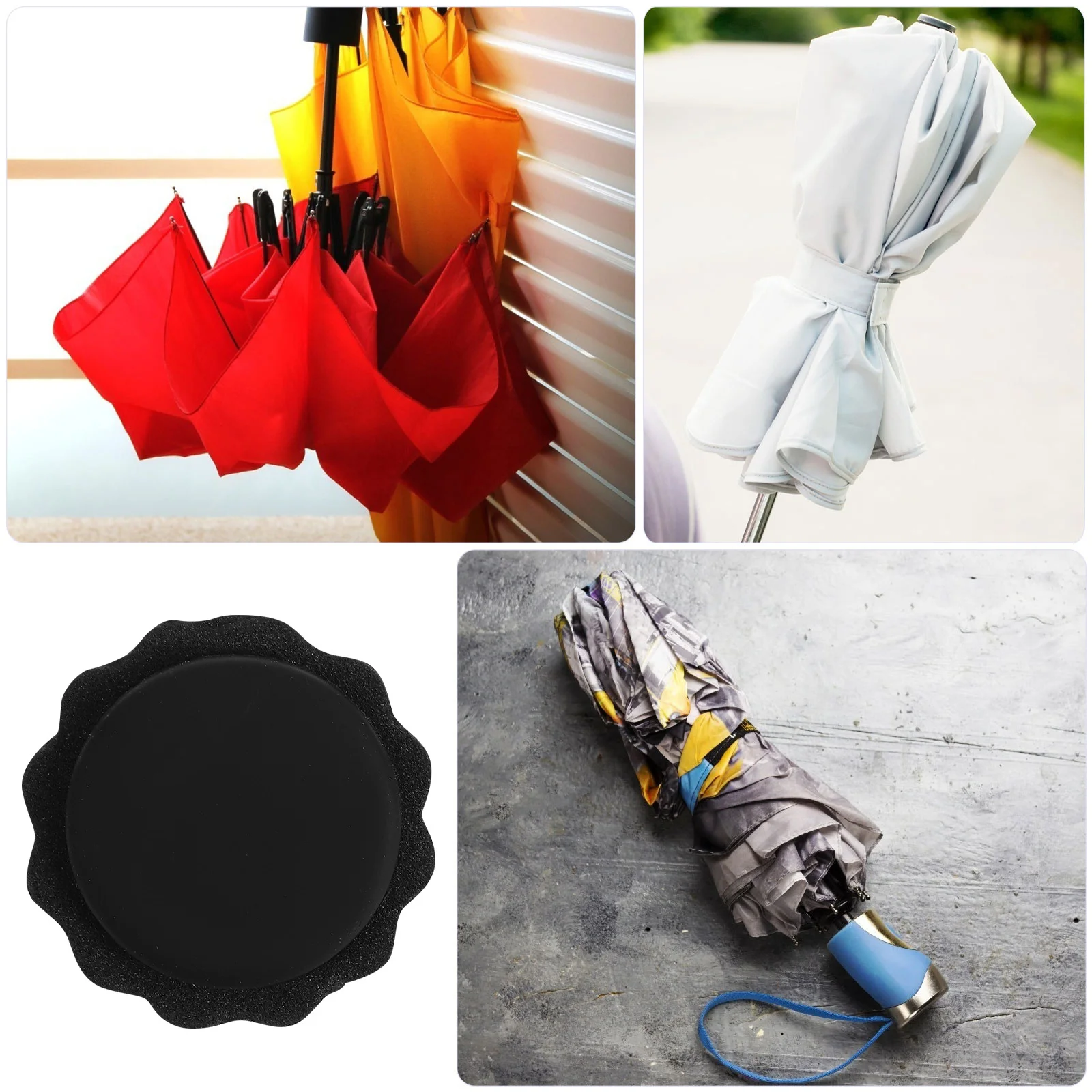 

4 set Top Cap Replacement 6Mm 8Mm Thread Plastic Repair Parts For Rain Sun Umbrella Accessories Patio Umbrella Top