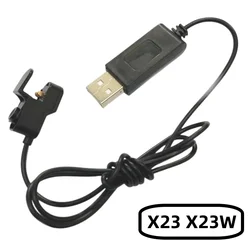 SYMA-Cable de carga USB X23 X23W Z3, enchufe de Cable, cargador de 3,7 V para batería de polímero de litio de RC Drone Quadcopter