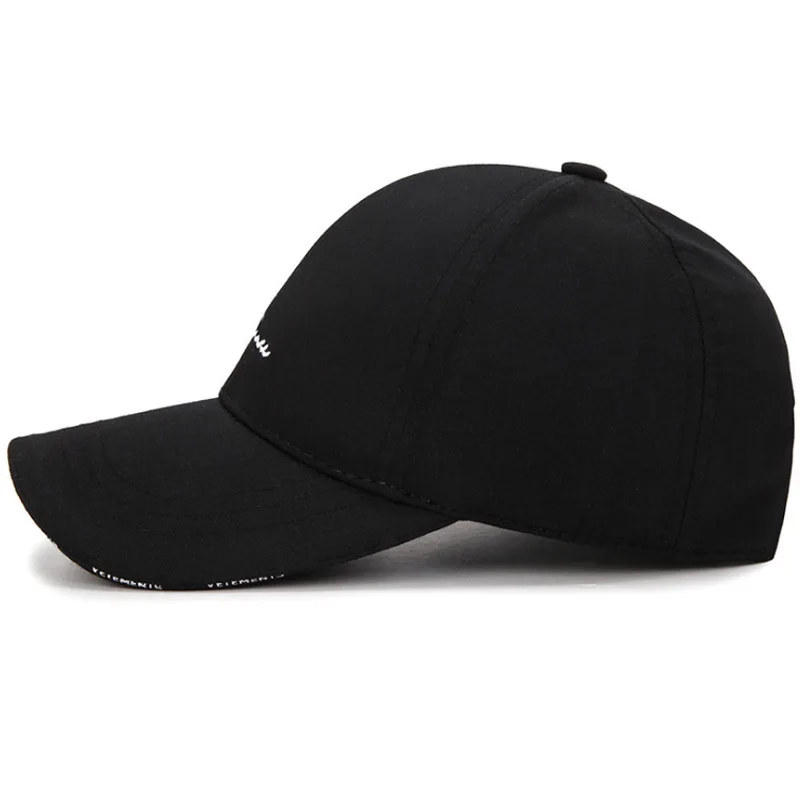 Haftowana czapka z daszkiem dla kobiet Mężczyźni Miękka bawełna Snapback Letnie sportowe czapki przeciwsłoneczne Regulowany kucyk Hip Hop Dad Hat