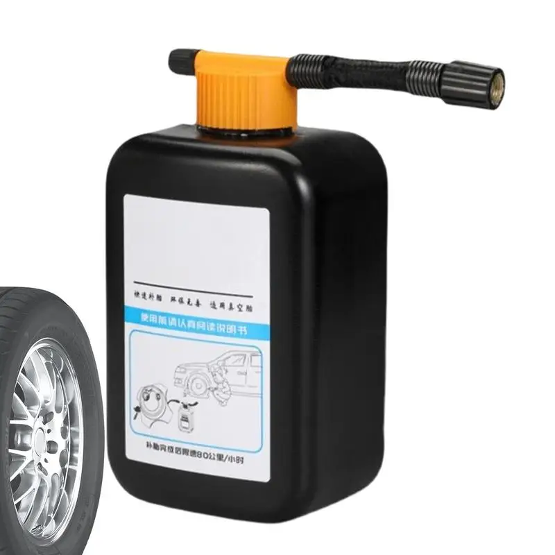 Tire Puncture Repair Sealant Tire Inflator Puncture Repair Sealant Automotive Punctured Tires Preservation Caulking Can