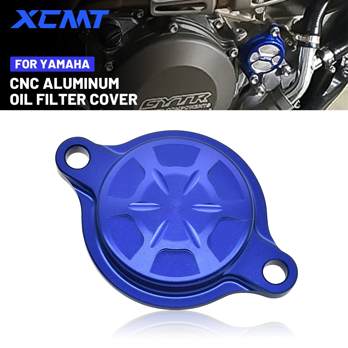 

Motorcycle Aluminum CNC Oil Filter Cover For YAMAHA YZ250F YZ250FX YZ450FX YZ450F WR250F WR450F YZ WR 250F 450F 250F 250FX 450FX