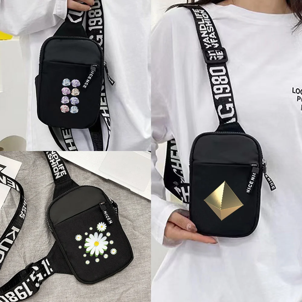 

2025 New Chest Pack Fashion Multi-functional Sports Crossbody Bags 3d Series Fitness Yoga Travel Hiking Chest Bag