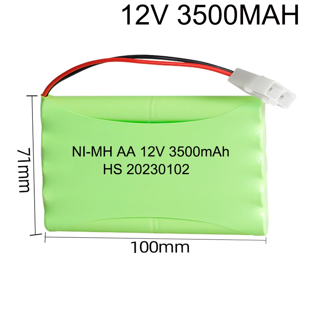 2.4V/3.6V/4.8V/6V/7.2V/8.4V/9.6V 3500mah NI-MH AA 3000mah Rechargeable Battery Pack For Remote Control Toys Electric Car SM Plug