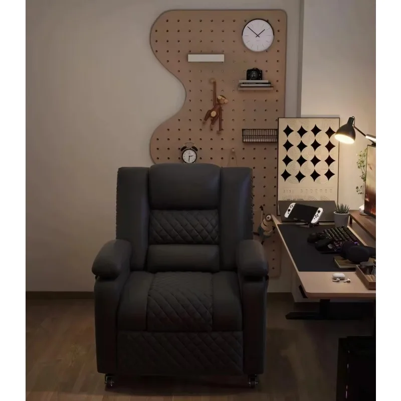 Modern Gaming Sofa Chair Lazy Computer Chair Single-seat Home Gaming Recliner Multi-functional Premium Internet Cafe Wood Frame