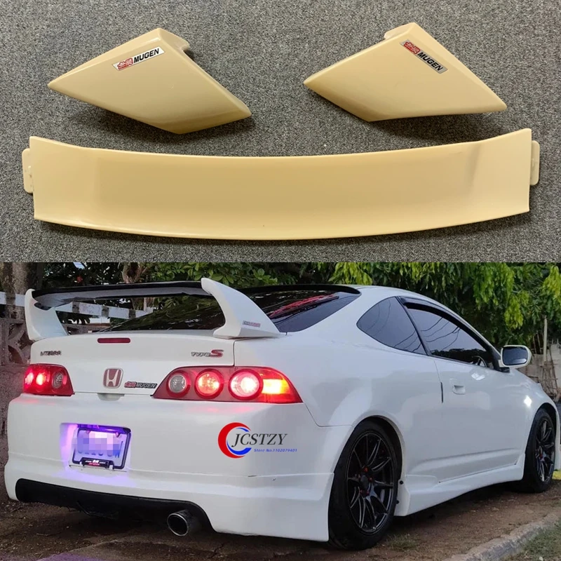 Para ACURA Integra RSX 2002 2003 2004 2005 2006 alerón de labio trasero estilo MUGEN DC5 FD2 alerón de maletero trasero