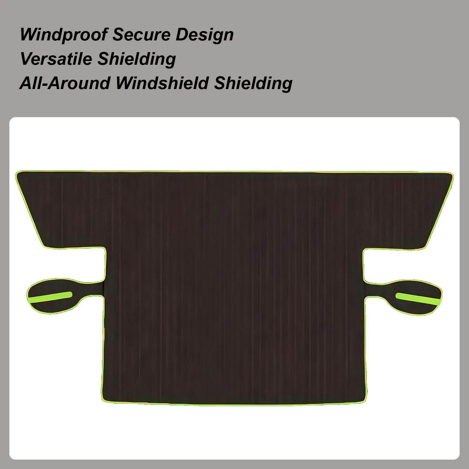 

Снежный чехол для лобового стекла автомобиля, светоотражающая защита с сумкой для хранения, чехол для лобового стекла автомобиля для морозных внедорожников в помещении и на открытом воздухе