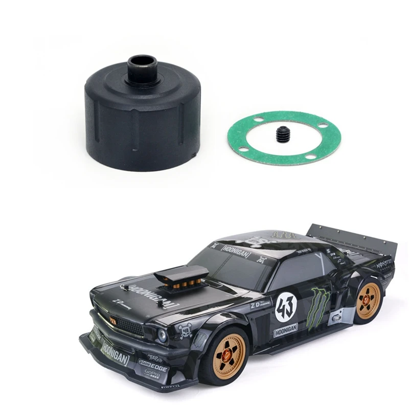 Casing Diff perumahan diferensial bnvn-8505 untuk ZD balap EX-07 DBX-07 EX07 DBX07 1/7 suku cadang Upgrade mobil RC Aksesori suku cadang