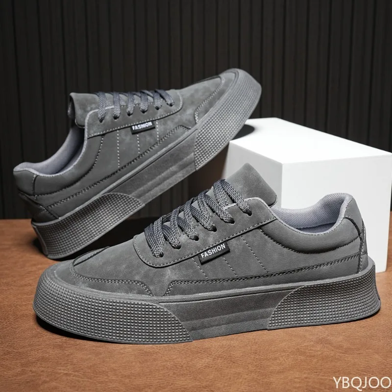 

Новые осенние мужские повседневные туфли с низким вырезом, модная универсальная простая удобная легкая мужская обувь с мягкой подошвой