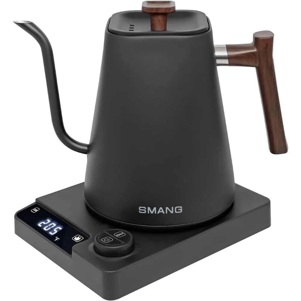 

Electric Kettles, Gooseneck Electric Kettle, ±1℉ Temperature Control, for Pour Over Coffee and Tea, 304 Stainless Steel Inner, B