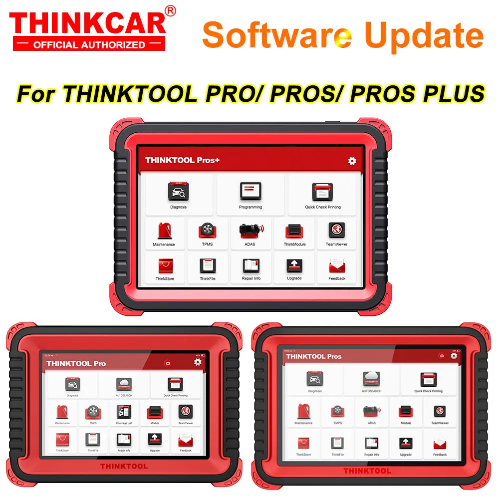 THINKCAR Все обновление программного обеспечения Подписка на 1 год для THINKTOOL Pro/ Pros/ Pros plus