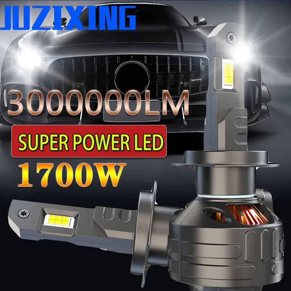 

JUZIXING Led High Low Beam Vehicle Spotlight 6500K Headlight Bulbs Canbus 12v 24v Auto HB4 H11 H4 H1 9012 HB3 9005 9006