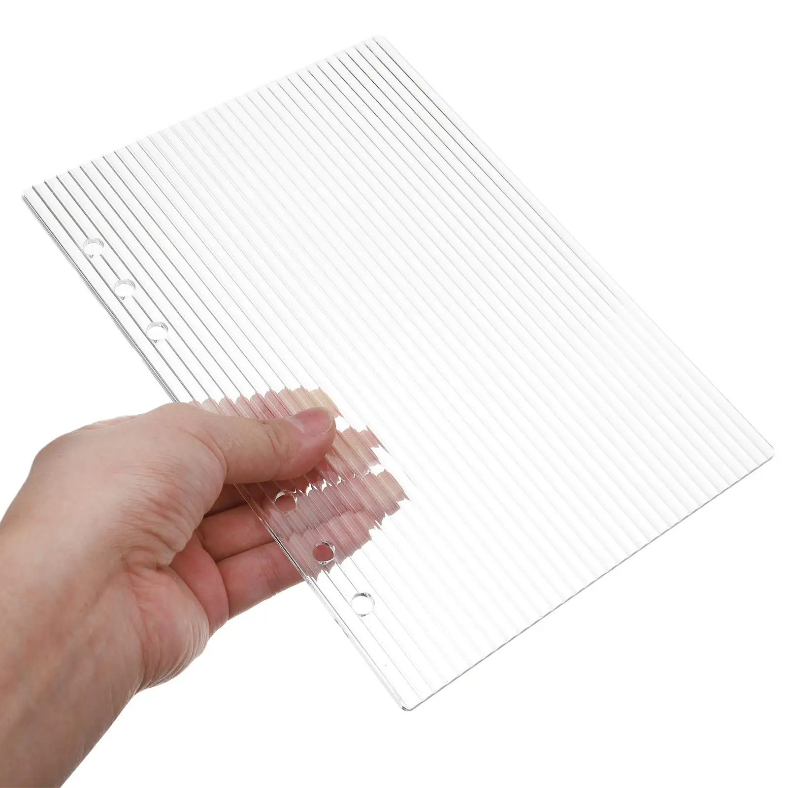 Binder 6- Acrylic Binder Notebook Cover A5 Acrylic Planner Budget Binder Notebook Cover Binder Notebook Cover Notebook
