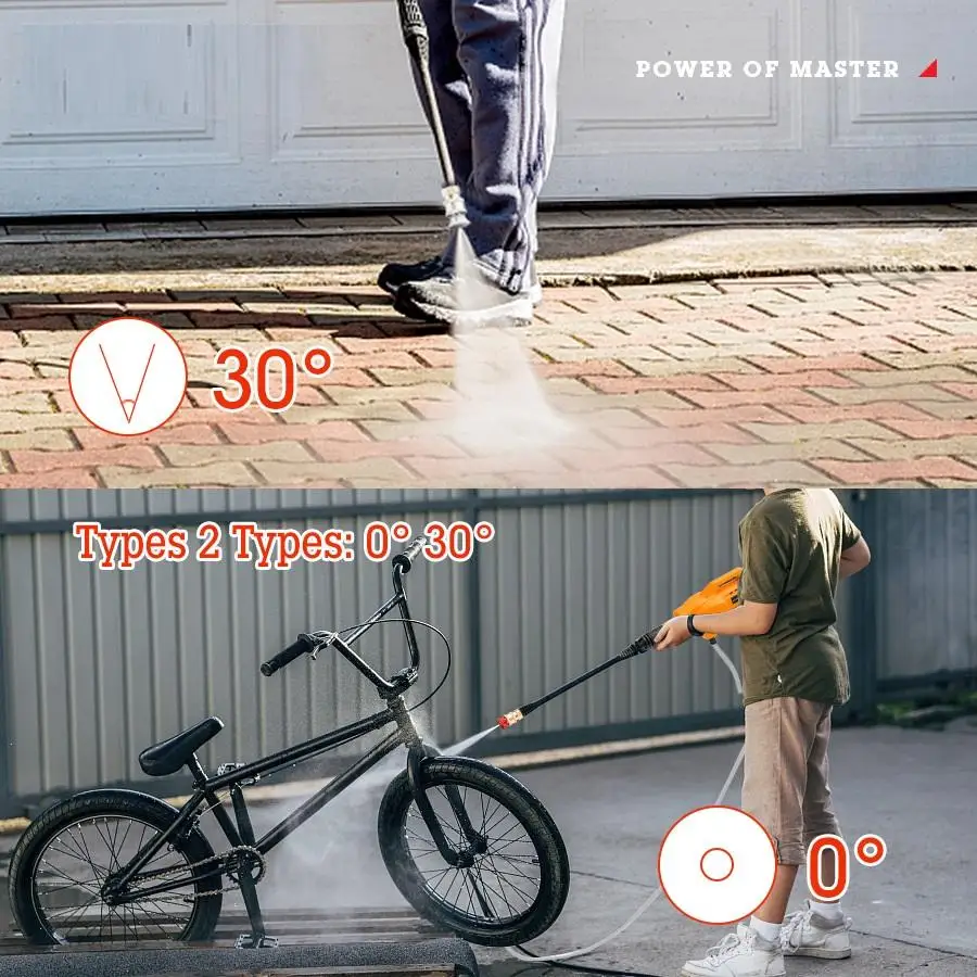 Electric Car Wash Gun Washer High Pressure Power Cleaner Spray For Auto Home Garden Cleaning Portable Car Washing Machine